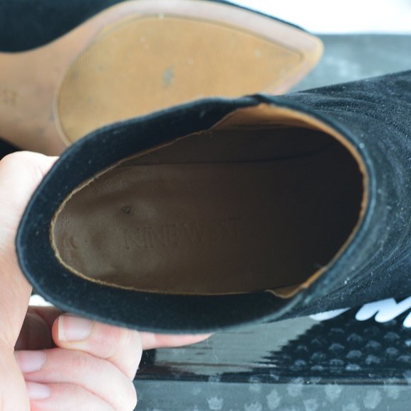 Nine‎ West Black Suede Boots - Picture 8 of 8
